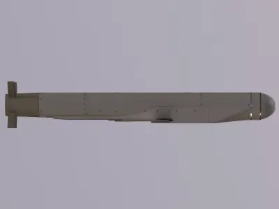 GBU-53 StormBreaker Small Diameter Bomb II Low-poly 3D model