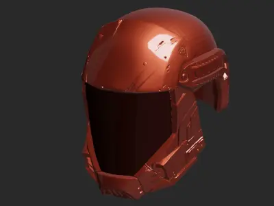 Tacticol Helmet  Mask 3D print model