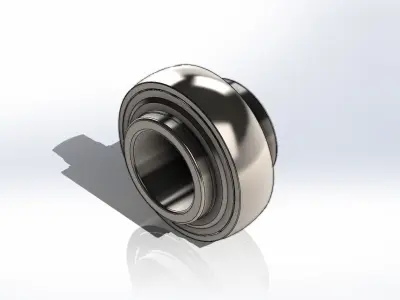 Rolamento SKF YAR 207-2F Bearing 3D model