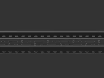 Cable Tray 100mm x 3000mm TYPE2 3D model