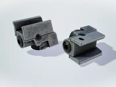 Laser for Walther P99 Low-poly 3D model