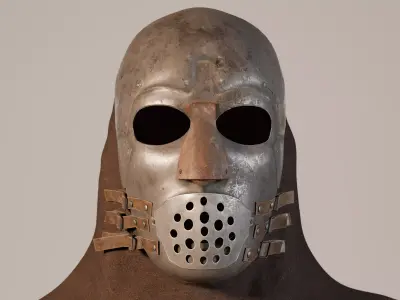Warden Mask 3D model
