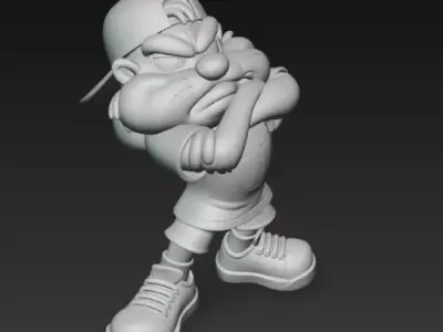 Taz Street cloth Free 3D print model