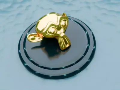 Modular Commercial Environment V1 - Scene for Blender 3D model