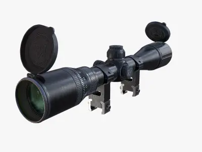  Nightforce Scopes Low-poly 3D model