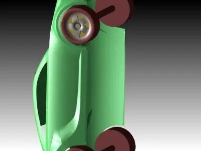 my car Free 3D model