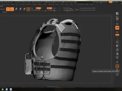 TACTICAL VEST 3D model