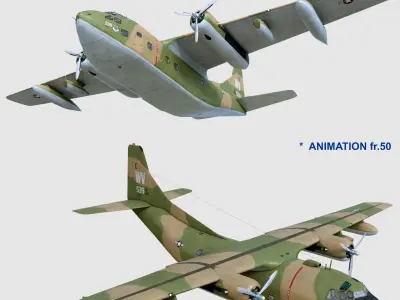 C-123 Provider 3D model