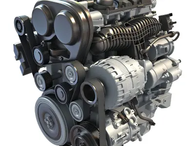 Car Engine - 3D Models 3D model