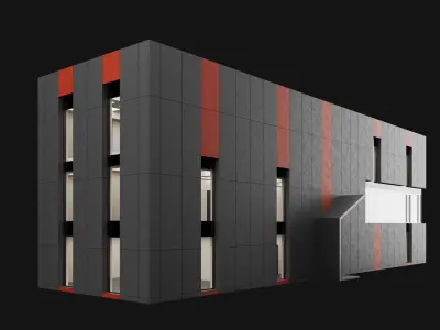 Office building 1 3D model