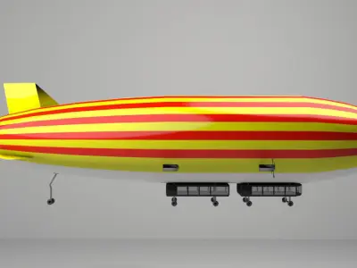 Zeppelin - Commercial 3D model