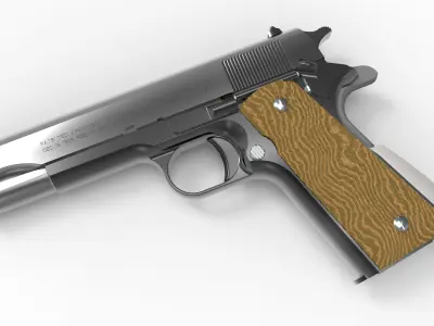 Colt 1911-A1 Model Goverment Pistol 3D model
