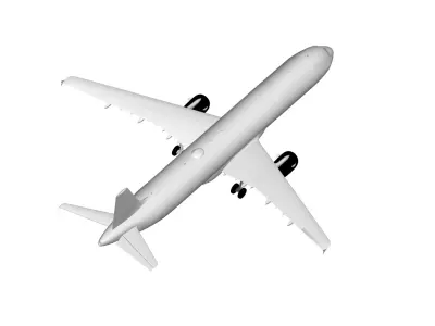 Airbus A321 3D model