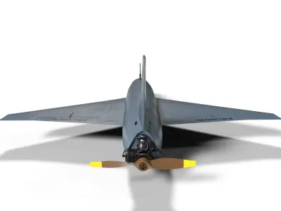 arash drone lowpoly Low-poly 3D model