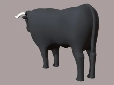 Bull 3D Free 3D model