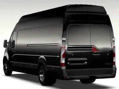 Renault Master L4H3 Van 2010 3D model