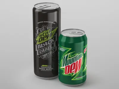 Supermarket Soda Shelves 3D model