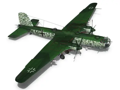 Heinkel He-177 - Greif - KMUD 3D model