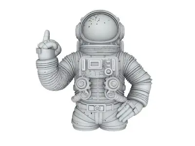 NASA Astronaut Helmet 3D Model 3D print model