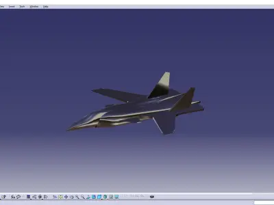 Russian war plane model 3D model