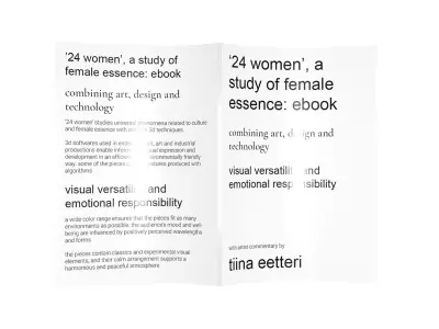 A4 magazine tabloid pages flipping Low-poly 3D model