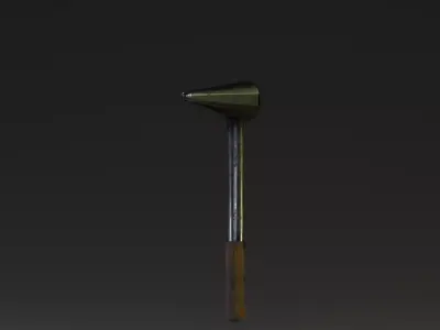 Game Ready War Hammer 4K PBR Low Poly Low-poly 3D model