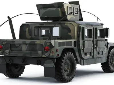 HMMWV M1165A1 2015 3D model