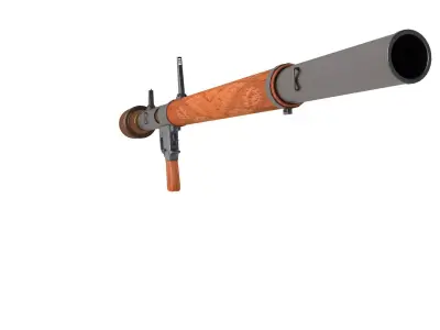 RPG 2 Rocket Propelled Grenade Launcher 3D model