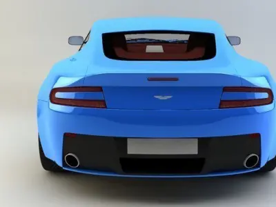 Aston Martin V12 Vantage Free 3D model