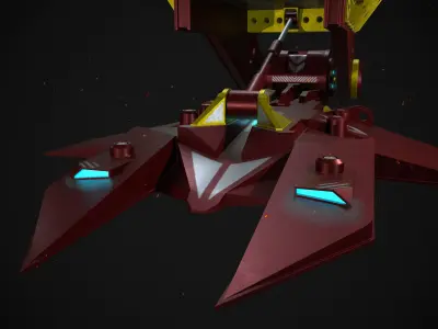 Missile Launcher 3D model