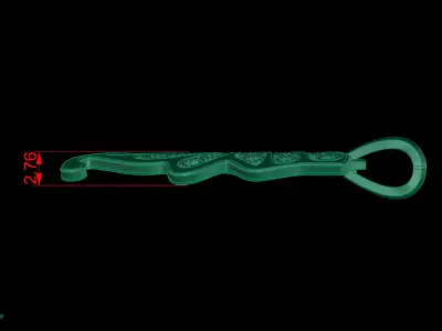 Butterfly pendant 3D print model  3D print model purchase