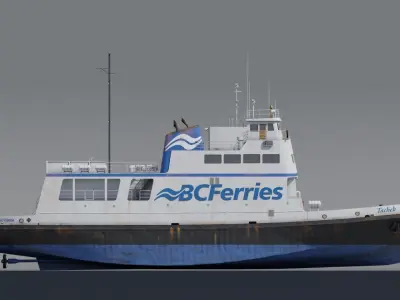 BC Ferries 3D model