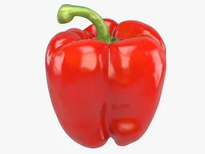 Bell Pepper Red 3D model