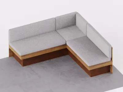 cedar 3d model 3d max corona Free 3D model