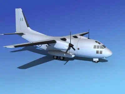 Alenia C-27A Spartan Greece 3D model