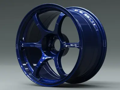 Yokohama Advan RGD 3D model