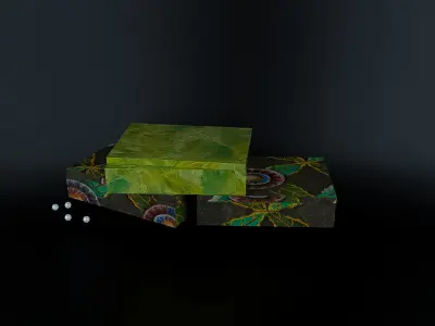 Mystery Box Low-poly 3D model