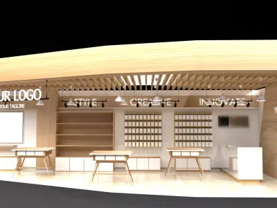 Gadget Retail Store 3D model