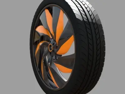 car rim design 3D model