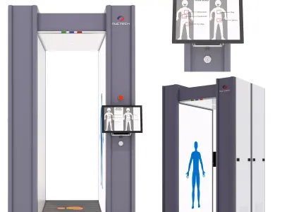 Human Body Inspection System MW1000AA 3D model