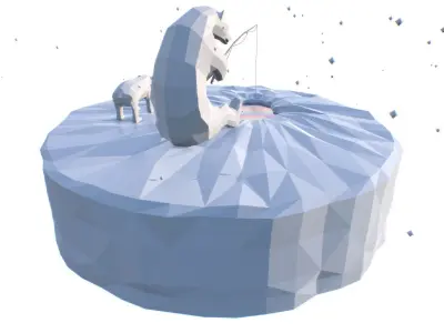 Polar Fishing  3D model