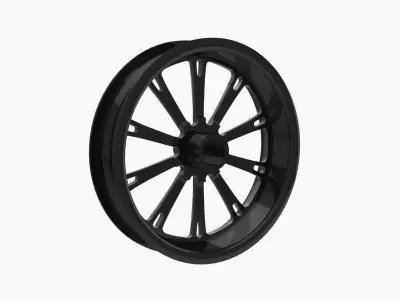 RC Components Hammer-S front wheel Low-poly 3D model