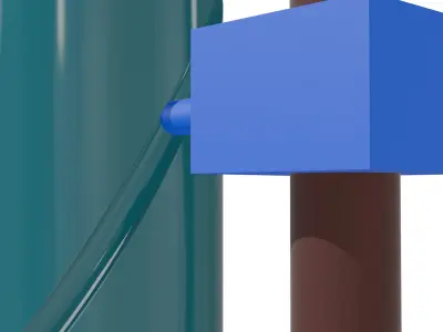 Cylindrical Cam 3D model