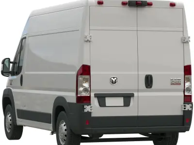 RAM PROMASTER 2500 Cargo Van 136 High Roof 3D model