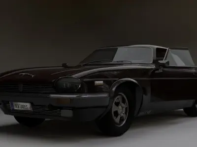 Jaguar XJS v12 3D model