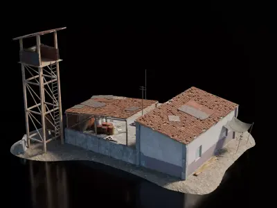 Warzone - Storage 3D model