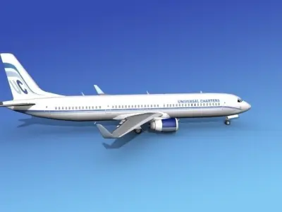 Boeing 737-900ER Universal Charters 3D model
