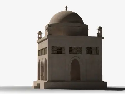 Arab x22 Low-poly 3D model