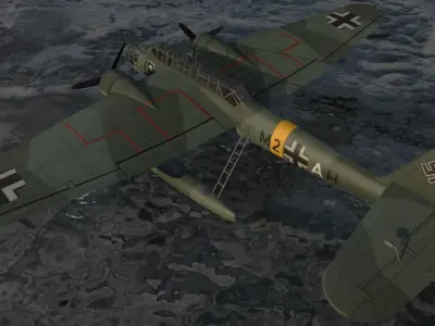 Heinkel He-115 B-2 3D model