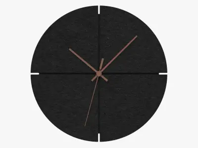 Upper East Side Wall Clock 3D model